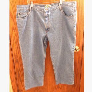 L.L.Bean Classic Fit Jeans Men’s 46x28 Altered 25” Inseam 100% Cotton